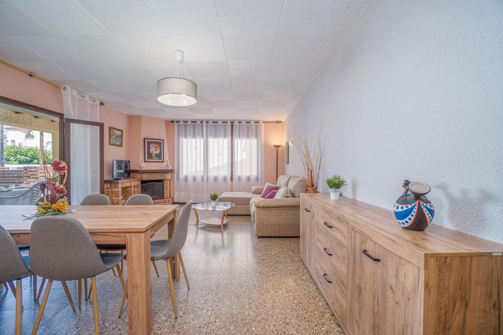Apart-Rent Casa Con Jardin Pani 0081 Empuriabrava Luaran gambar